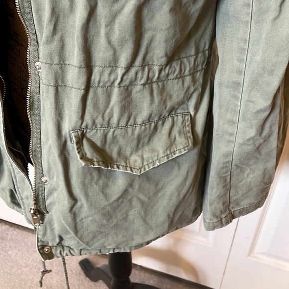 Annie & Fay lightweight army green military jacket - Picture 2 of 10